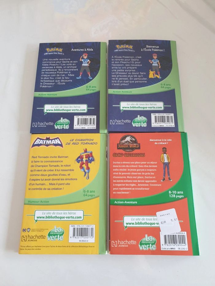 Livres bibliothèque verte CE2 - photo numéro 2