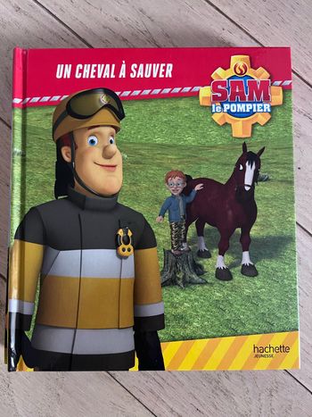 Livre Sam le pompier - un cheval à sauver