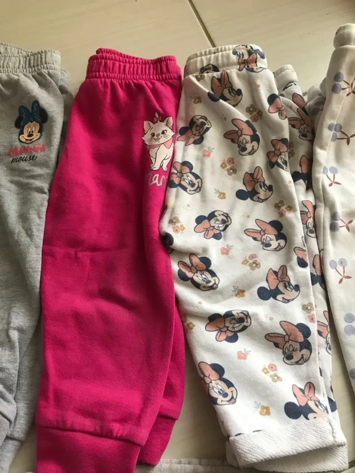 Lot de 6 jogging 12 mois fille kiabi obaibi - photo numéro 3