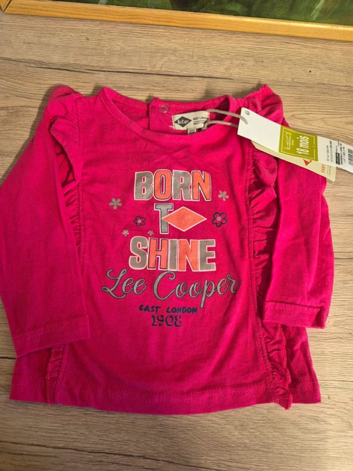 T-shirt Lee Cooper taille 18 mois - photo numéro 5