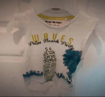 Débardeur garçon même pas peur 3 ans