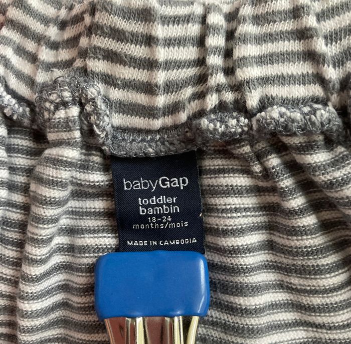 jupe fluide rayé bébé 18/24 mois - photo numéro 3