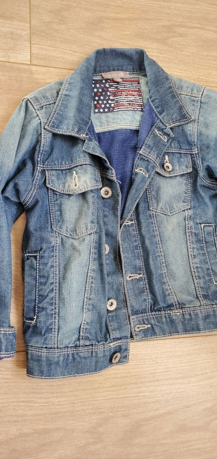 veste jeans - 4 ans - photo numéro 2