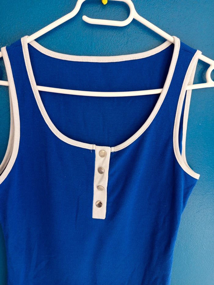 Debardeur shein bleu - photo numéro 2