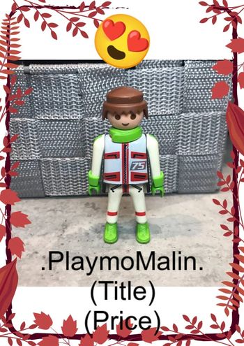 Personnage Figurine Homme Playmobil