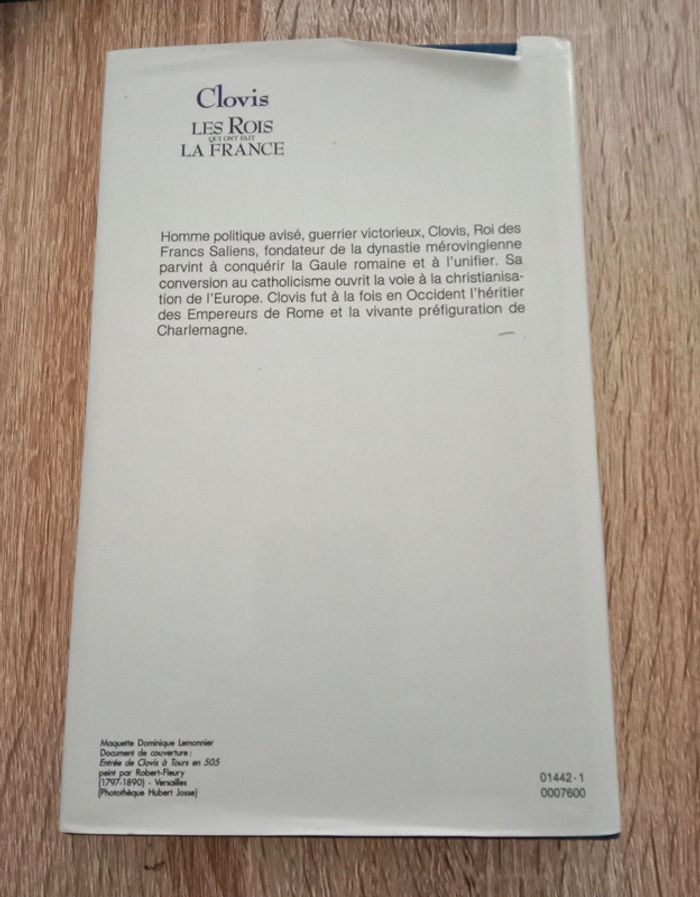 Georges Bordonove 🪅 Clovis et les Mérovingiens - photo numéro 2
