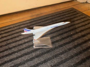 Avion Concorde  miniature de collection