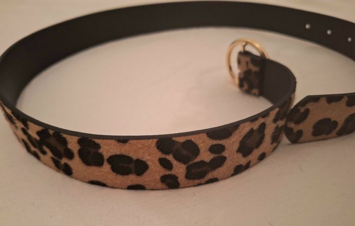 Ceinture femme motif léopard - photo numéro 4