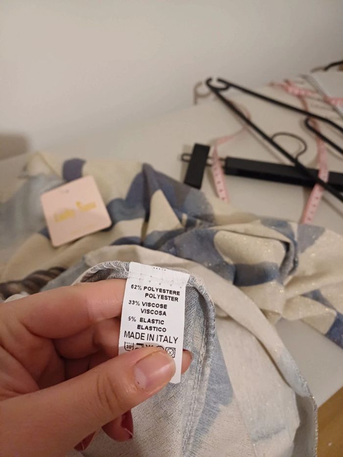 Sweat léger ample pailleté à motifs neuf Lucky Nana taille S/M/L 36/38/40 - photo numéro 8