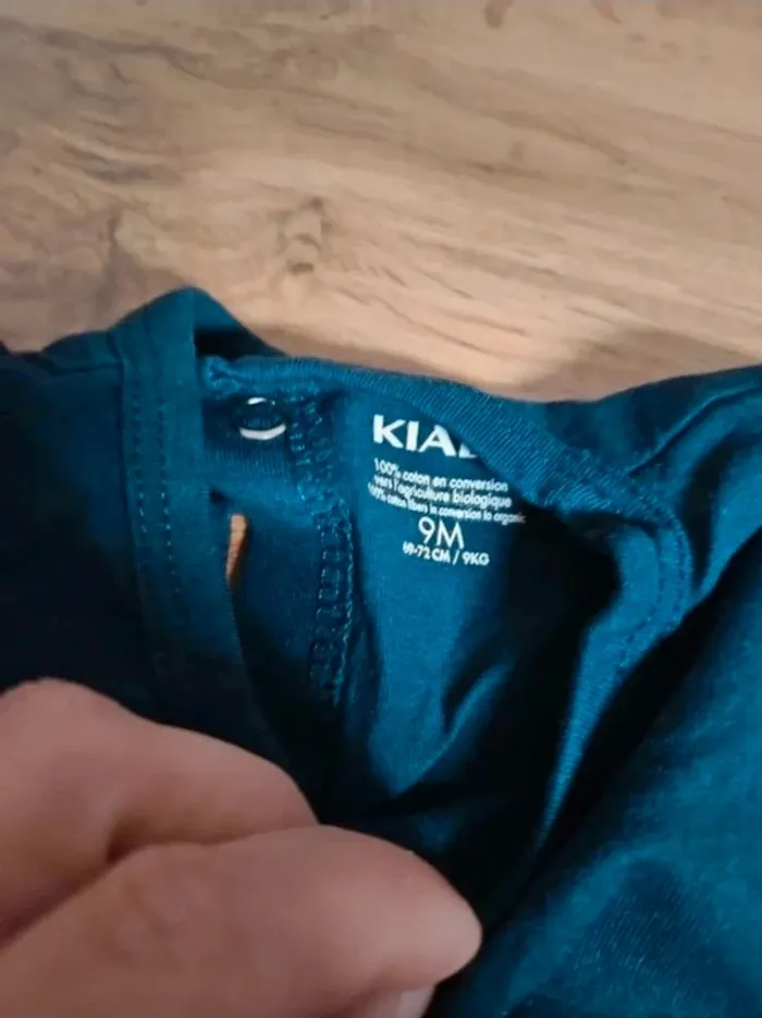 Pyjama léger et body 9 mois kiabi bébé garçon - photo numéro 2