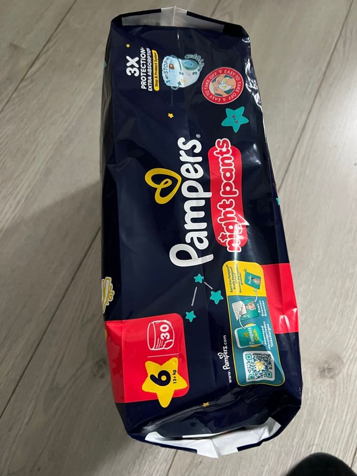 Lot 2 paquets Pampers Night taille 6 - photo numéro 4