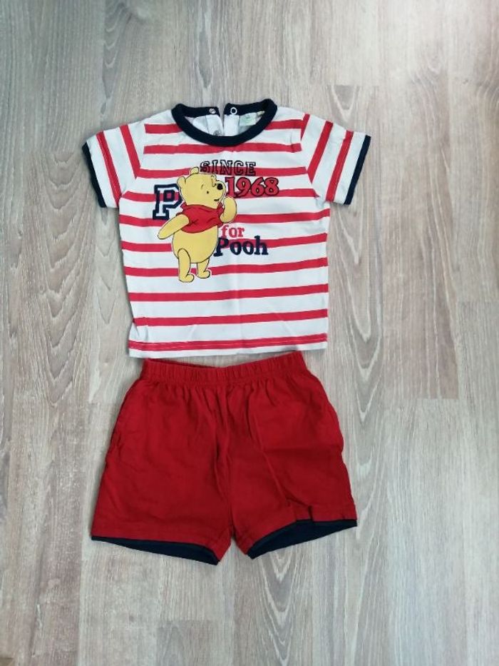 Ensemble short t-shirt mixte