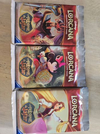 Lorcana lot de 7 boosters Le Règne de Jafar en VF
