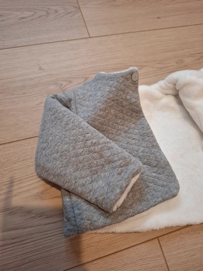 Gilet molletonné taille 3 mois - photo numéro 2