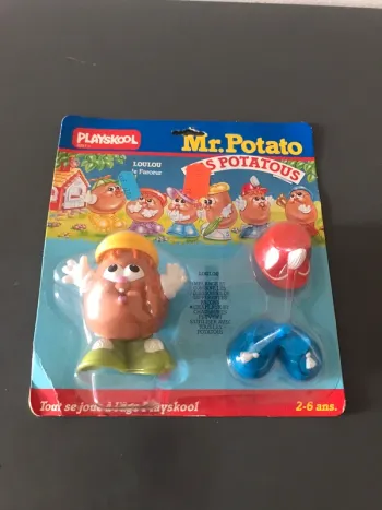 Figurine Mr patatos Loulou le farceur neuf playskool