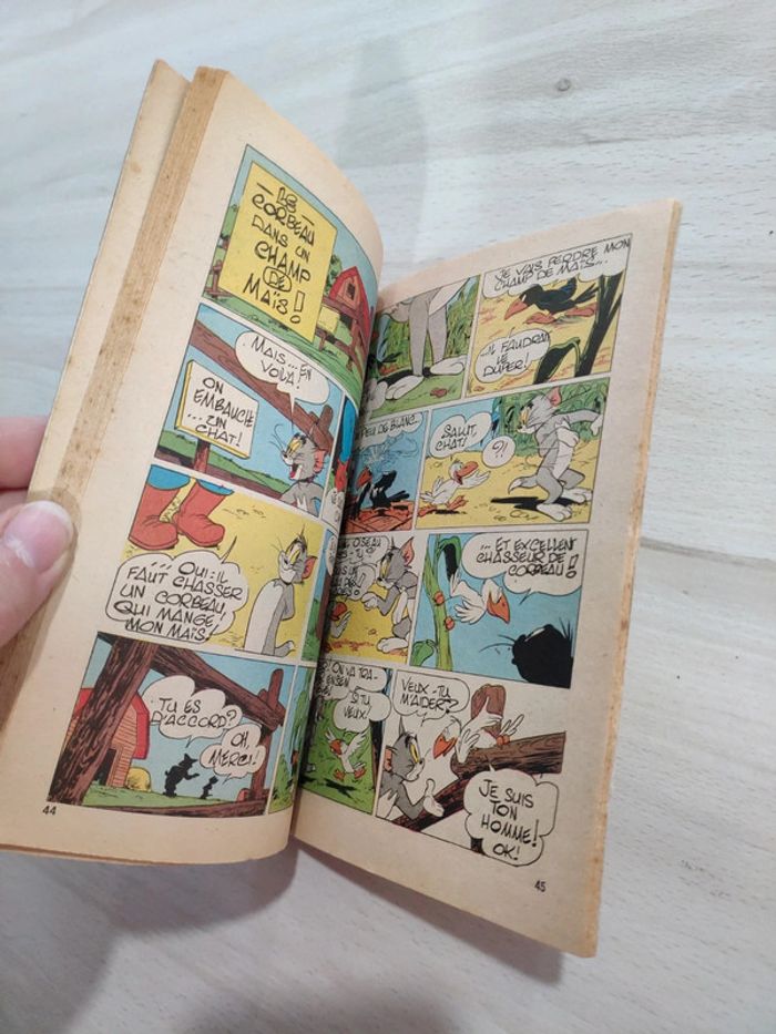 Livre mensuel mini bd Tom et Jerry pocket 9 année 1984 - photo numéro 5