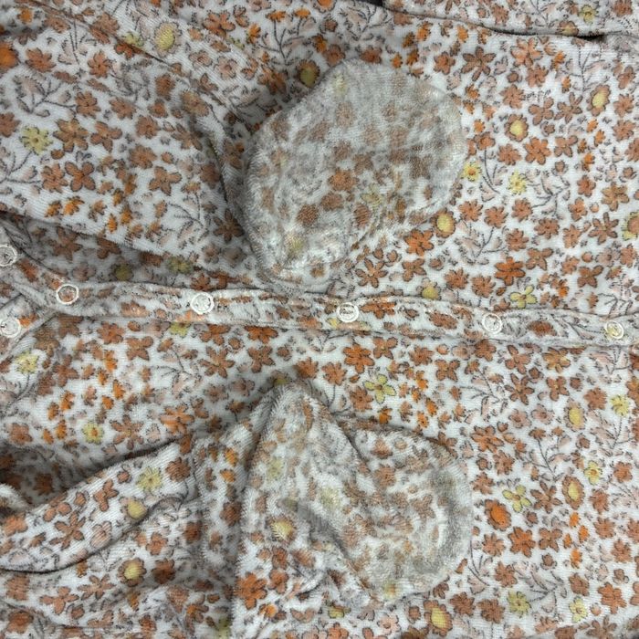 Pyjama bébé à fleurs - photo numéro 4