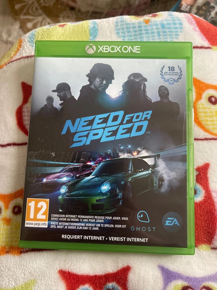 Jeu xbox one need for speed