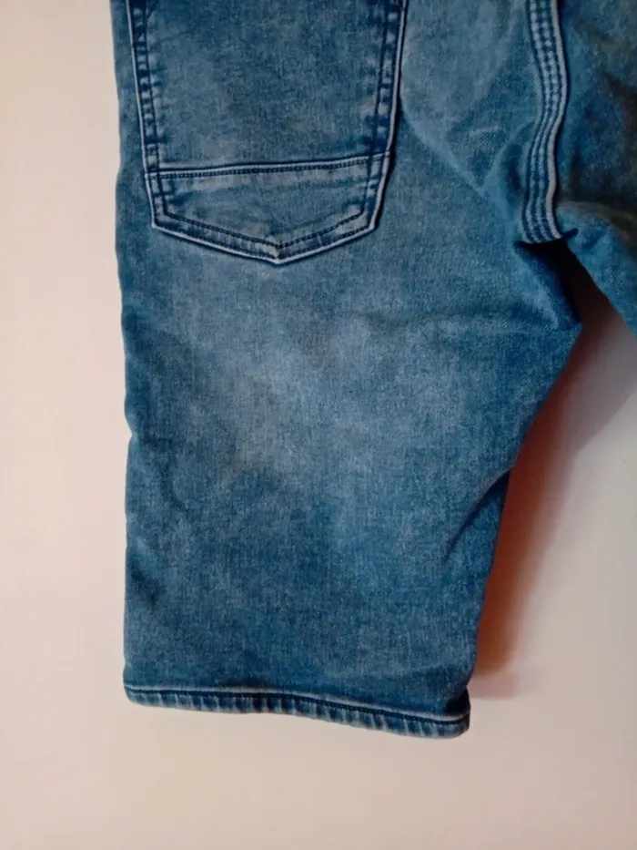 Joli bermuda bleu. Taille S. Petrol - photo numéro 11