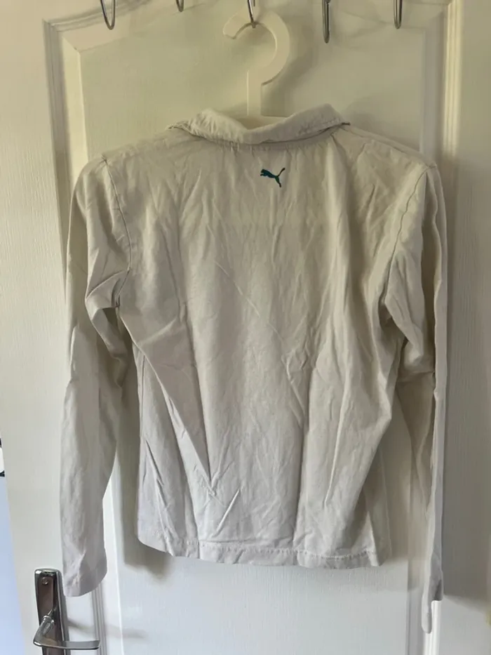Polo manches longues, puma taille S - photo numéro 6