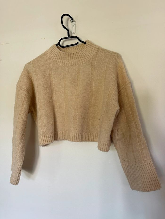 Pull beige Zara taille L