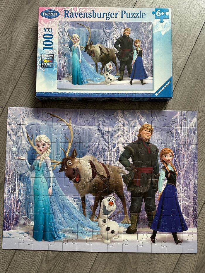 Puzzle 100 pièces XXL Reine des neiges - photo numéro 2