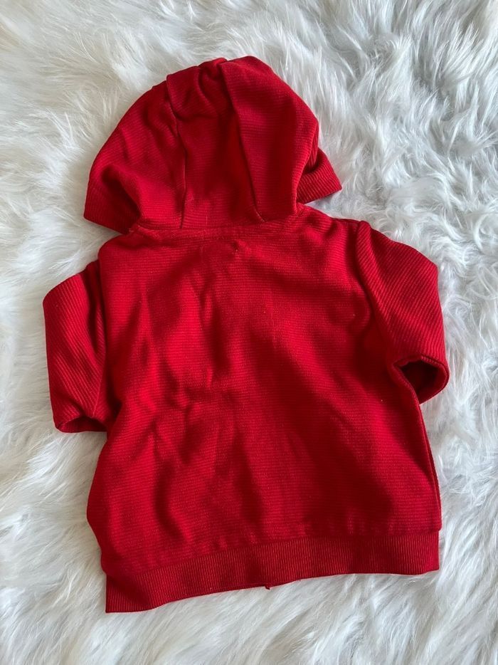 NEUF  (non porté)🏷👌👌💙😍🤩👌sublime sweat zippé mi saison  6 mois garçon 💙😍🤩👌 - photo numéro 2