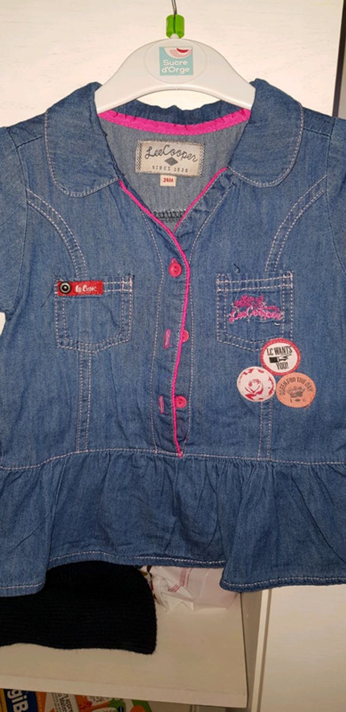 Robe en jean lee cooper 24 mois