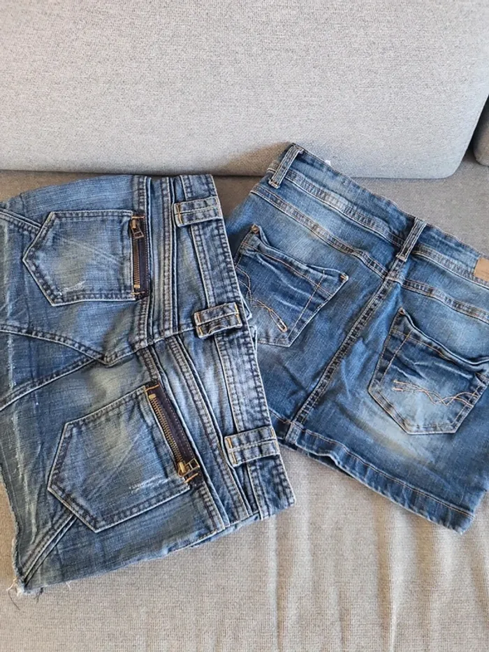 Lot de 2 jupes en jeans - photo numéro 14