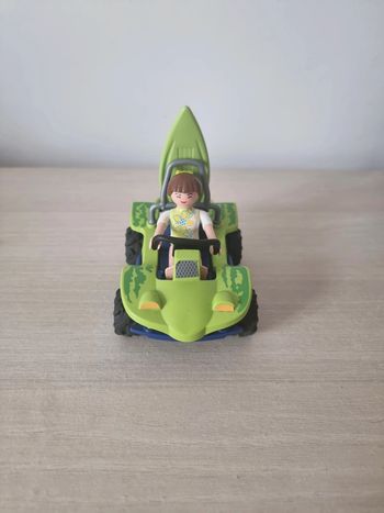 Buggy avec surfeuse Playmobil
