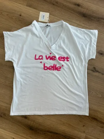 T-shirt femme top femme été taille 38 taille 40