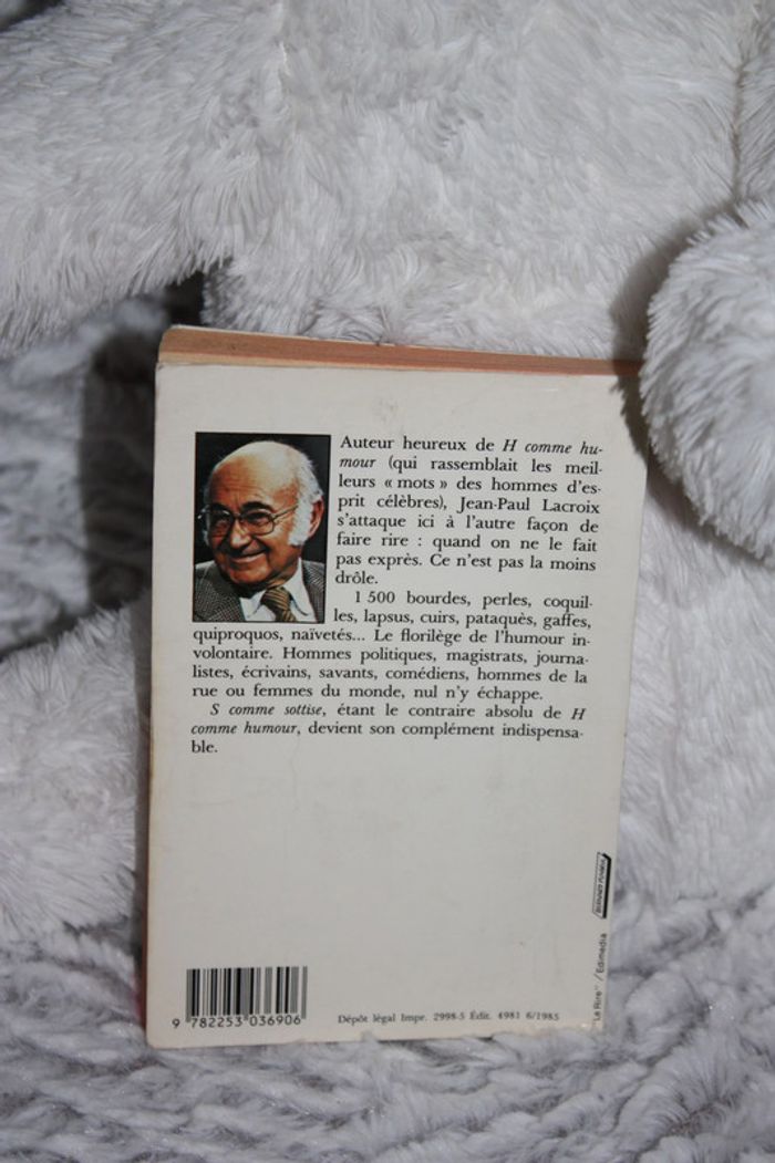 S comme sottise, H comme humour - photo numéro 7