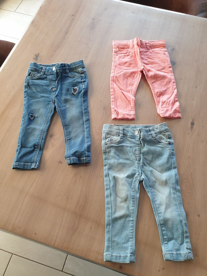 Lot de 3 pantalons 6 mois