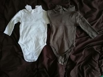 Lot de 2 bodies garçon