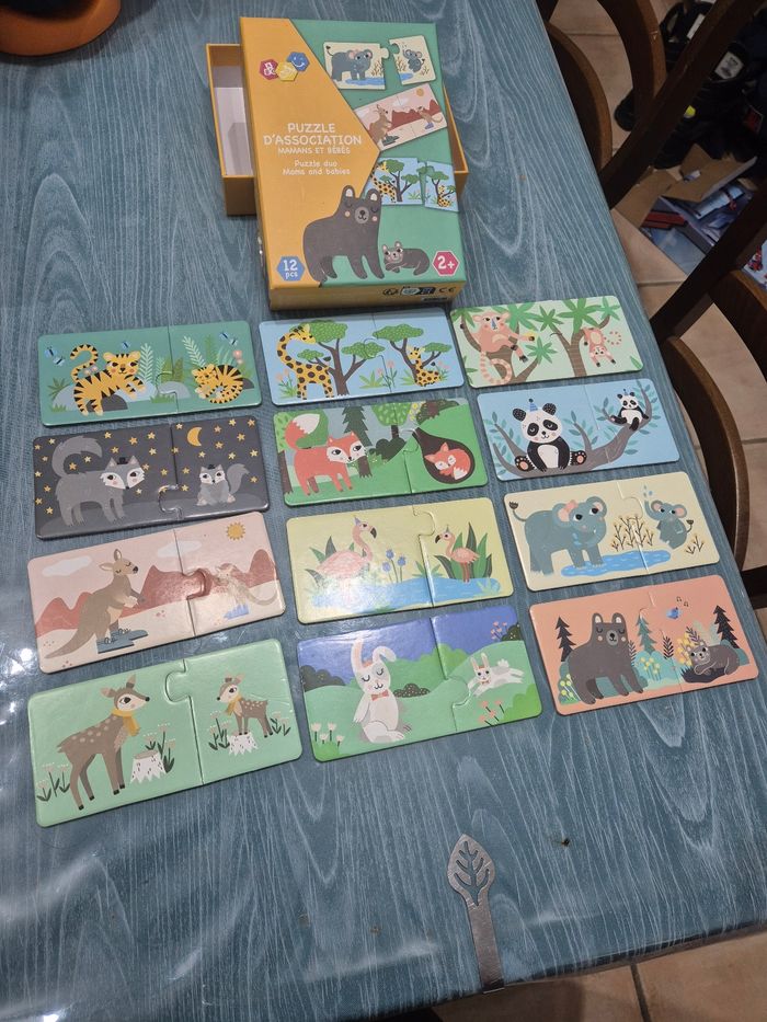 Puzzle d'association et loto des couleurs. - photo numéro 4