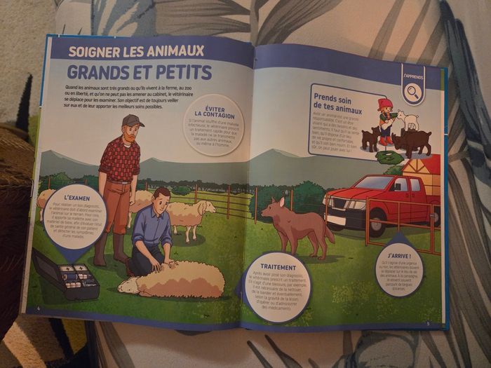 Livre playmobil les vétérinaires  n°3 - photo numéro 3