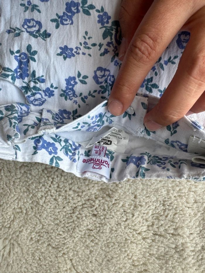 👖 Lot 3 pantalons - bébé fille - baby girl- 6 mois - catimini- très bon état - photo numéro 6