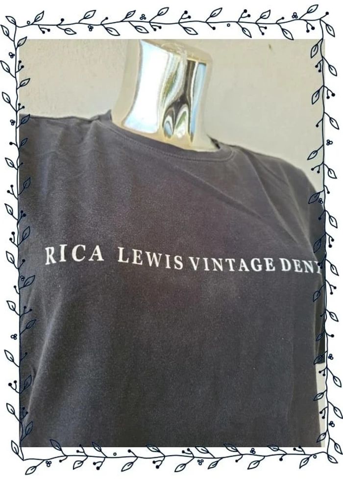 T-shirt Rica Lewis vintage denim - photo numéro 2