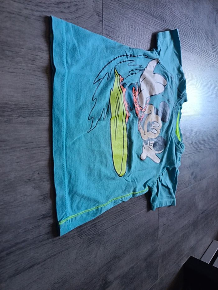 Tee shirt 2 ans 92 cm mickey Disney - photo numéro 3
