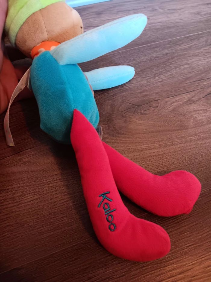 Peluche doudou Kaloo- super état- multicolor - photo numéro 4