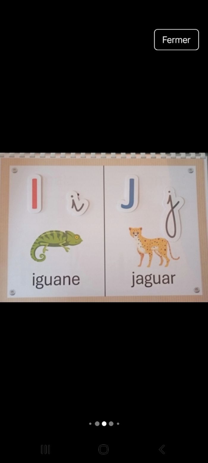 Livret d'apprentissage de l'alphabet. - photo numéro 7