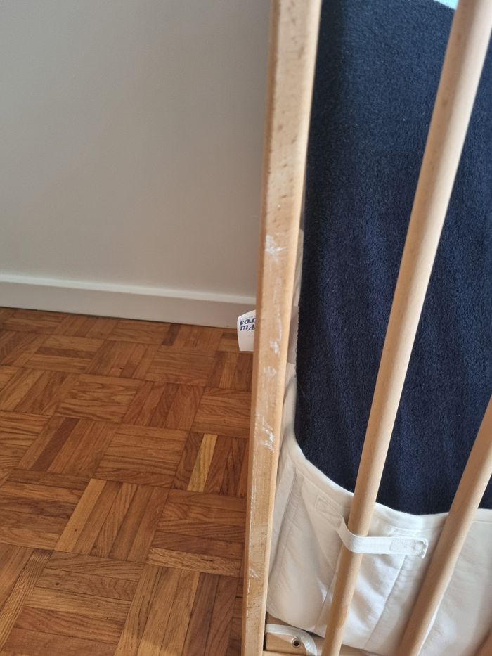 Lit bébé en bois à barreaux - photo numéro 6