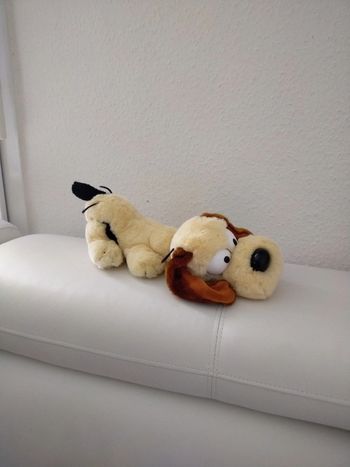 Grande peluche Garfield odie couché