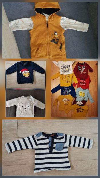Lot vêtements garçon 9 mois 