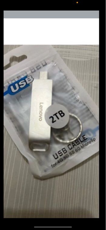 Clé usb lenovo 2tb usb 3.2 métal 