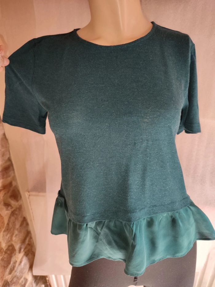 Tee shirt bi matière