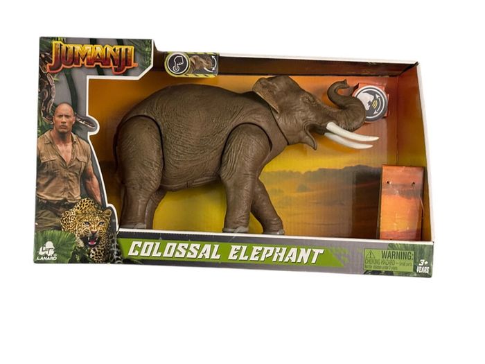 Figurine Jumanji Colossal Éléphant Lanard neuf