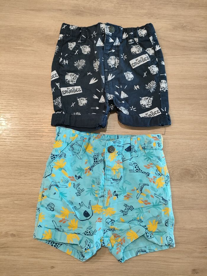 Lot de 2 shorts