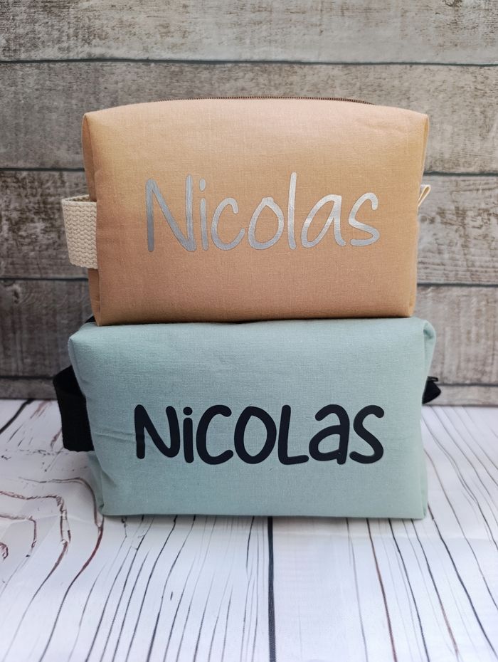 Trousse de toilette personnalisée