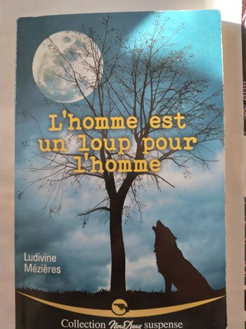 Livre nous deux l homme et un loup pour l homme
